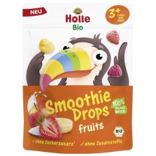 Holle BIO Smoothie Drops liofilizēti augļu biezeņa pilieni, 15g
